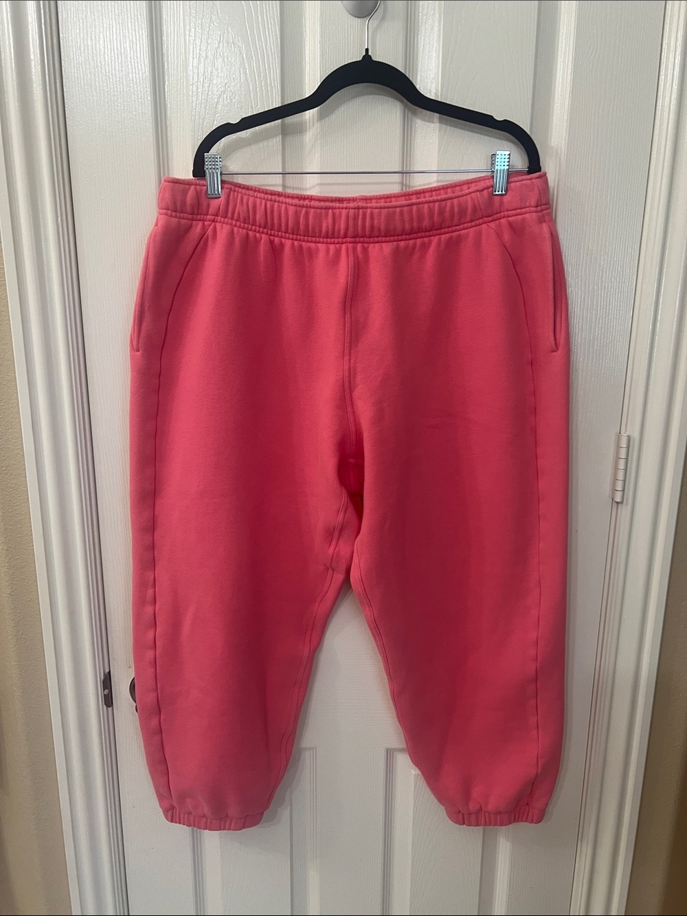 lululemon athletica Coral Pink Jogger Sweatpants